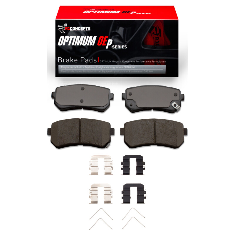 Hyundai Sonata Brake Pads - Rear - R1 Concepts - Optimum OE - `16-`20